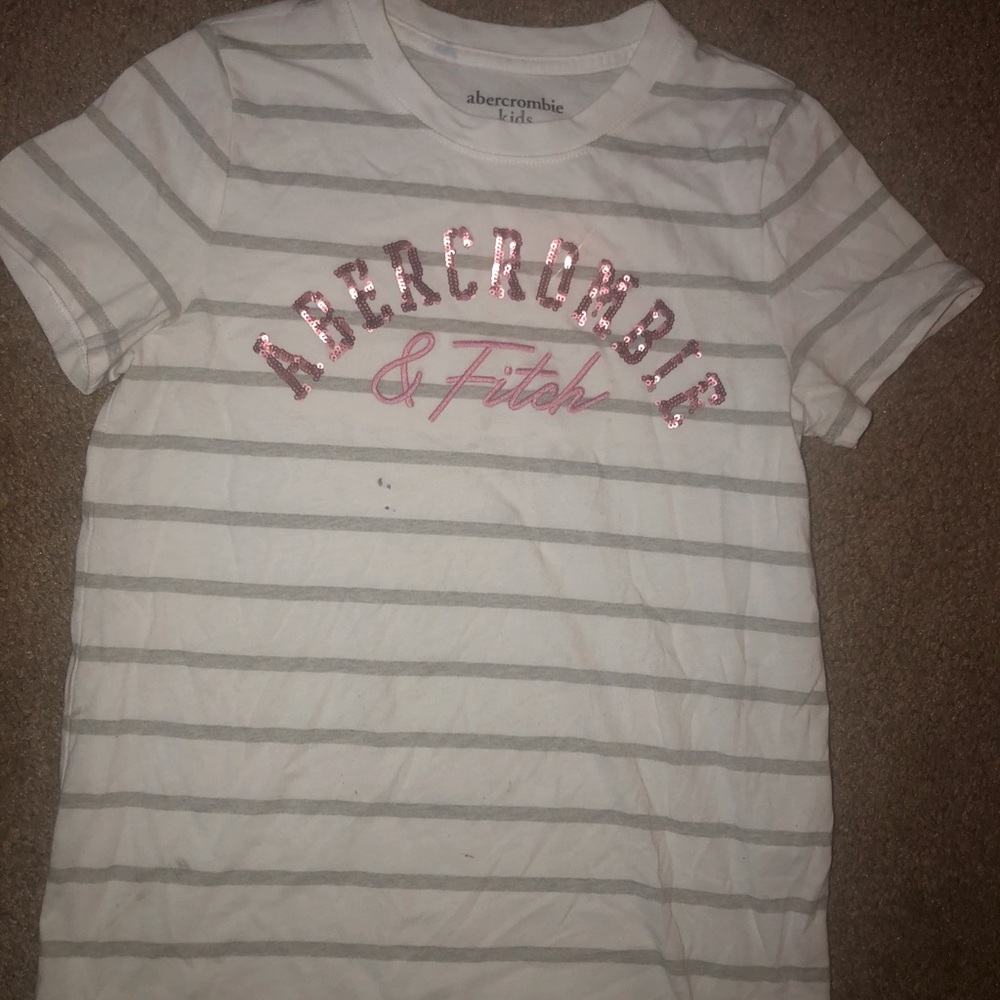 Abercrombie kids little girl tee sz 9/10